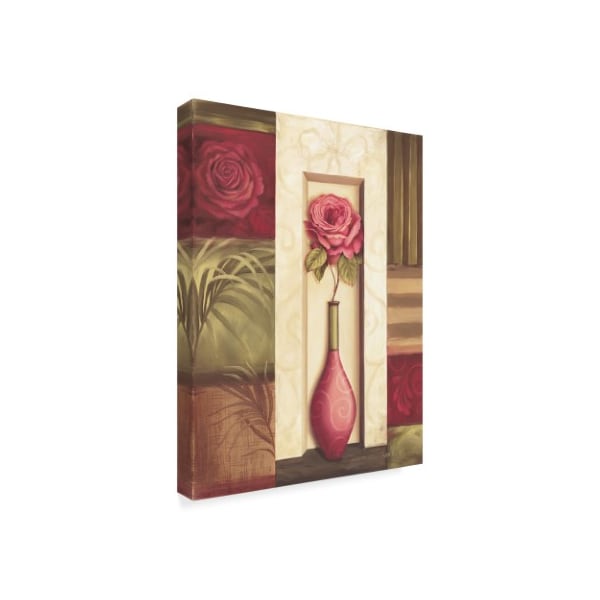 Lisa Audit 'Vase 3' Canvas Art,18x24